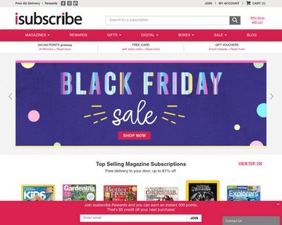 Black Friday Sale - isubscribe